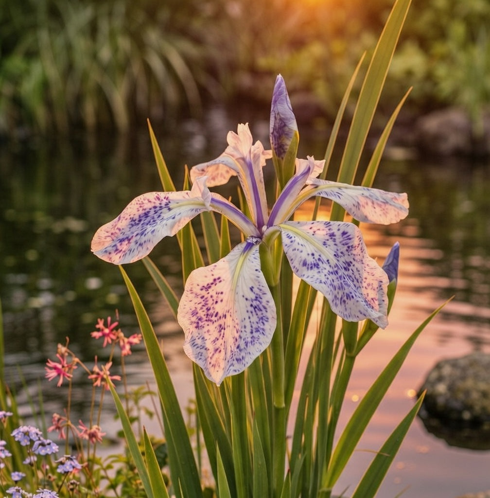 Iris laevigata 'Mottled Beauty'