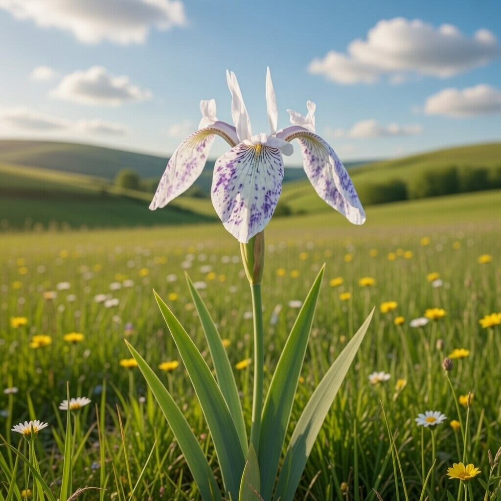 Iris laevigata 'Mottled Blue'