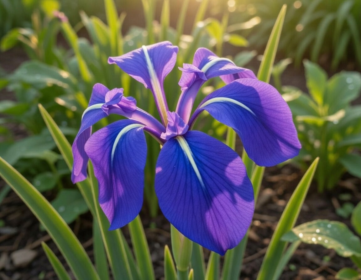 Iris laevigata 'Royal Cartwheel'